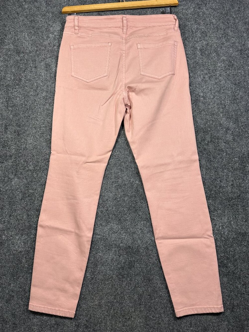 Buffalo Jeans Womens 6 Aubrey Mid Rise Stretch Super Soft Ankle Grazer Pink - Picture 8 of 10